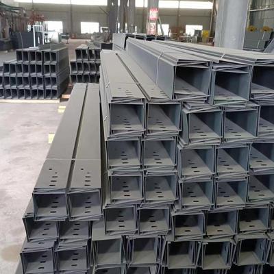 Medium Duty Load Capacity Powder Coated Cable Tray Anti Corrosion Bridge Frame With Steel Material Design