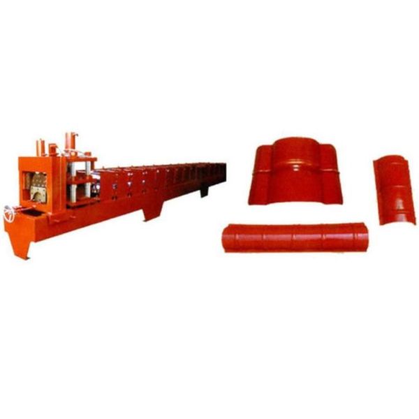 Industrial Ridge Cap Roll Forming Machine ,  Roofing Sheet Roll Forming Machine