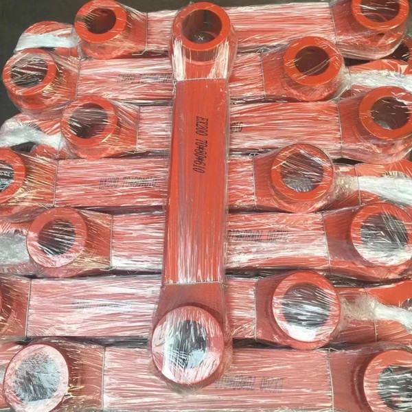 ISO9001 Q345B NM400 Excavator Bucket Linkage Connecting Rod