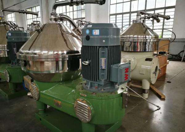 Separador líquido contínuo do centrifugador do disco 90 quilowatts da fermentação de aço inoxidável da biologia