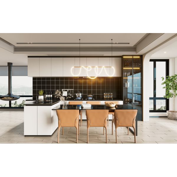 Compact Recycled Kitchen Cabinets Whole House Antifungal Feature Apartment House