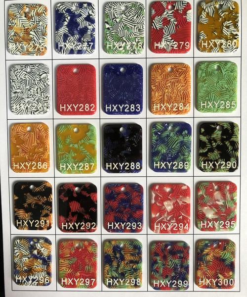 Laser Cutting Plastic Patterned Acrylic Sheet Pastel Colored 16x20