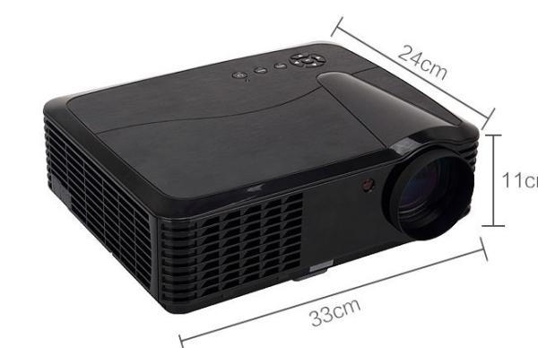 Digital Real 720P LED Lamp HDMI Projector Good Price For Cinema Office Home Entertainment
