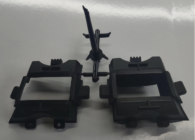 Пластиковые инжекционные формованные детали для поверхности текстуры