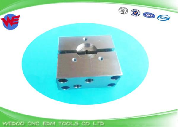 A290-8111-X751 Stainless Steel Fanuc Wire EDM Wear Parts 55x51x26T Guide Block