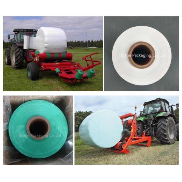 Green Color Silage Film Exporing Ireland
