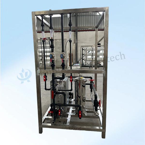 Système de purification d'eau ultrapure 2T/H avec technologie EDI