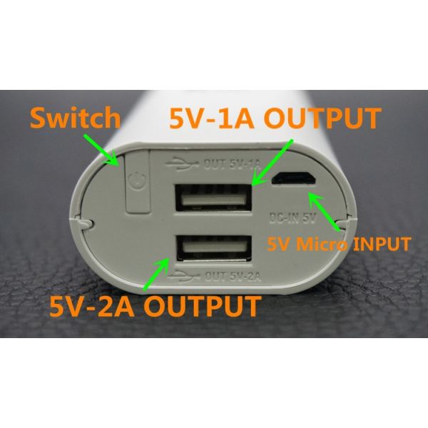 20160303092144_36469.jpg TOMO V8-2 portable display DIY power bank case for cellphones tablet high capacity external 18650 dual battery charger