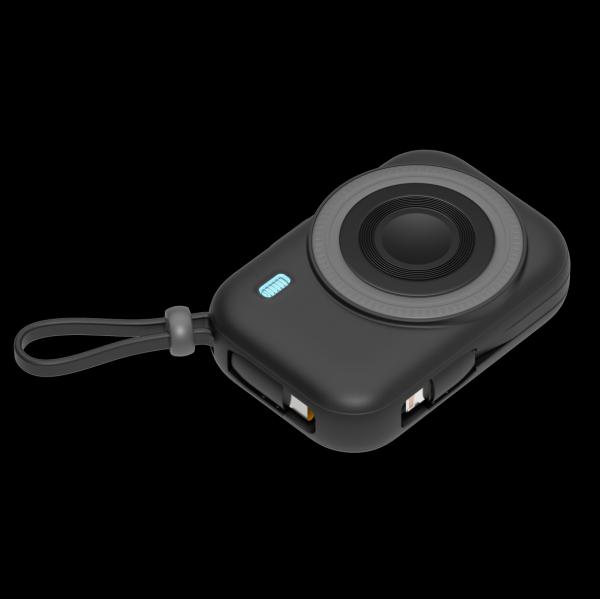 15W Magnetic Wireless Charging Power Bank 10000mAh Black