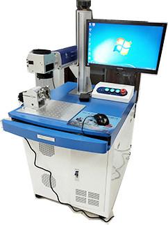 Air Cooling Quartz Ceramic UV Laser Marking Machine Light Weight 7000 Mm/S