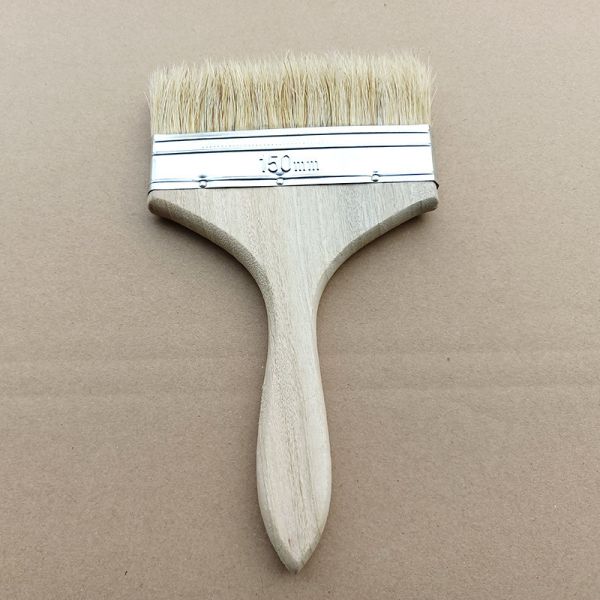 Customization Wooden Handle Paint Brush 6.700kg Gross Weight Customization Option