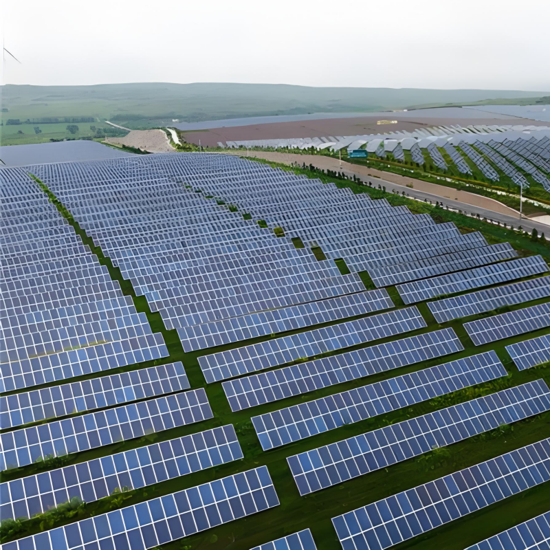 Ground Solar Mounting Brackets offering no front post design and anodized aluminum components for and durable solar mounting solutions