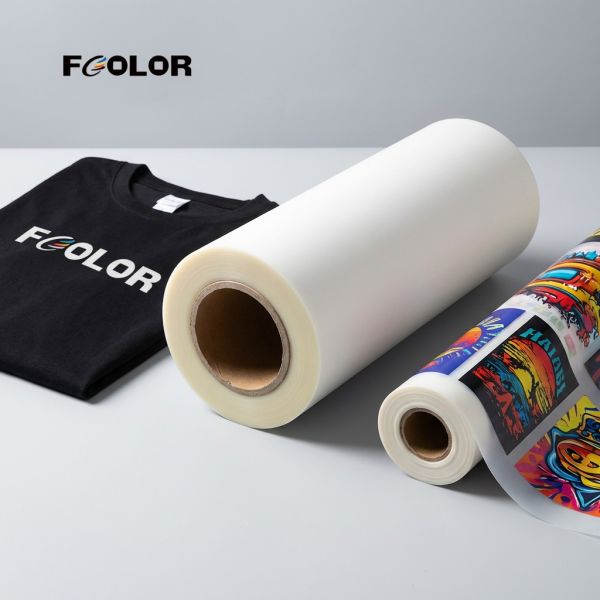 FREE SHIPPING 33cm DTF Film USA Warehouse 13 Inch Hot Peel Roll for DTF Printer Double Sided High Temperature