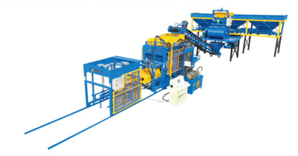 High Mobility QT8-15 Automatic Brick Machine Fly Ash Block Machine 45kw