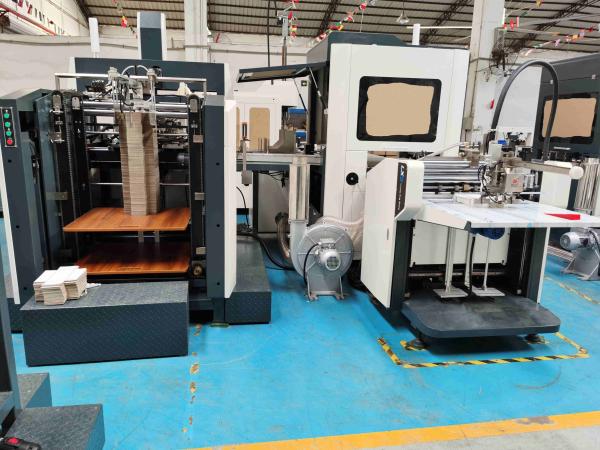 Rigid Mobile Gift Box Making Machine 25pcs/Min Case Positioning