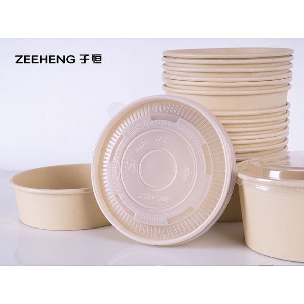 См ml 184x161x66 салатницы 1500 картона Kraft круга ZEEHENG