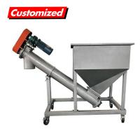 500.00cm Stainless Steel Screw Auger Feeder Customizable for Power Plant