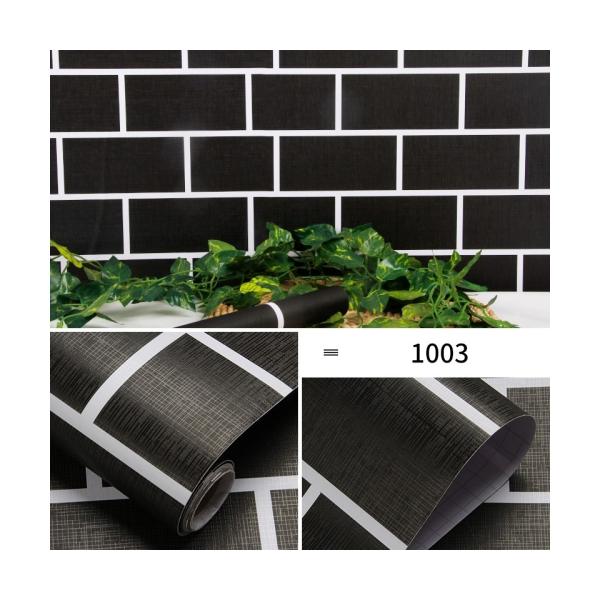3D Brick PVC Self-Adhesive Wallpaper Moisture-Proof brick Pattern Wall Sticker Wallpaper