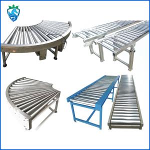 180 Degree 90 Degree Curved Conveyor Belt Turn For Sale