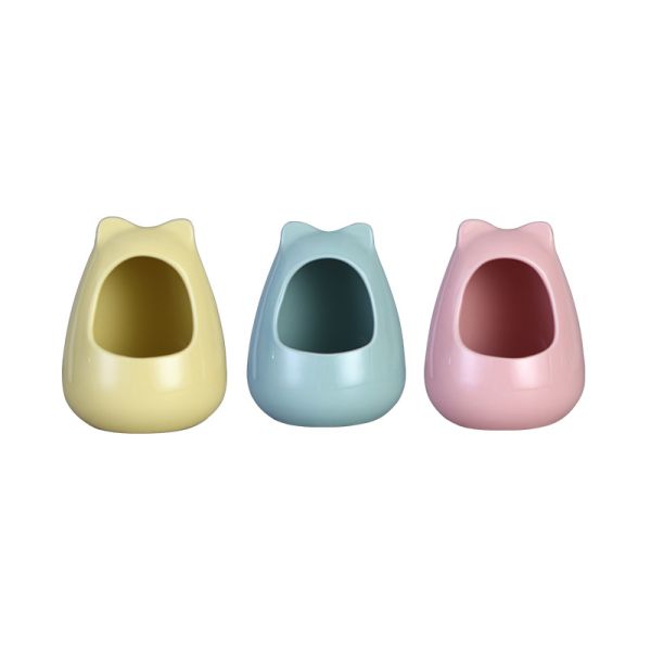 Hamster Bed House Sustainable Ceramic Totoro for Cooling in Summer Carton Design