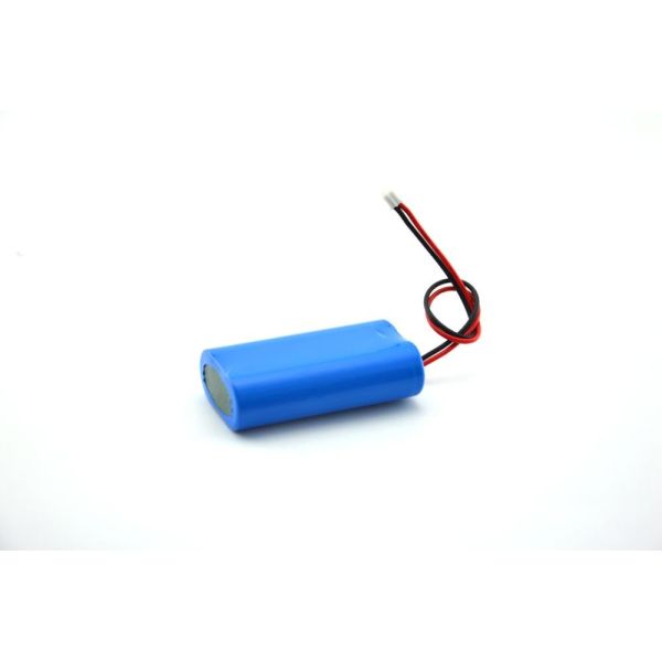 ICR18650 2S1P 7.4V 2200mAh Rechargeable Lithium Ion Battery Pack IEC62133 Certified