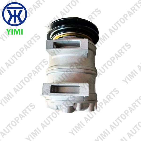 Gear-Driven Air Compressor Assembly with Cast Iron Cylinder for ISUZU 700P 4HK1 Engine 130-145 psi