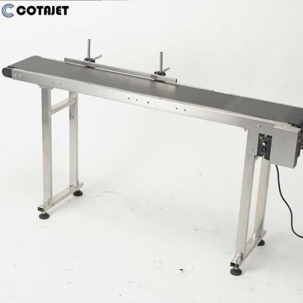 Food Packaging Conveyor Belt Machine 110V 240V For Medicine / Cosmetics Industries