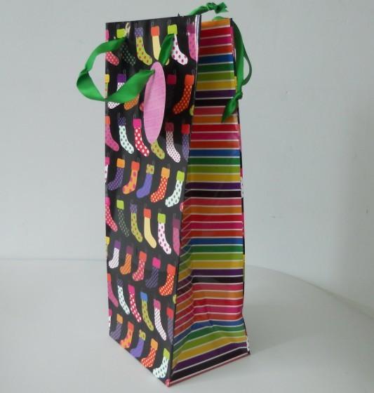 xmas paper gift bag for christmas gifts xmas wine paper bag gift paper bag for wine