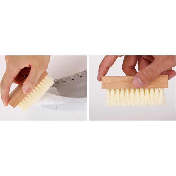 Аппликатор естественной щетки ботинка Horsehair польский для принимать масла