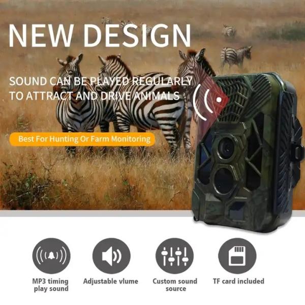 HB561 Outdoor Trail Camera Infrared Night Vision 1080P Hunting Cameras