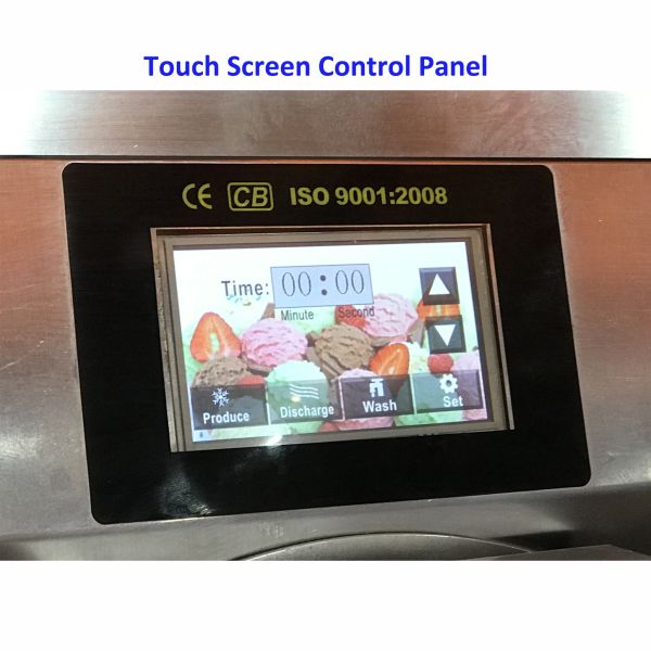 Mass Production of Large Production Ice Cream Machines Commercial Hard Ice Cream Machines for Restaurants Brazilian Acai Freezer