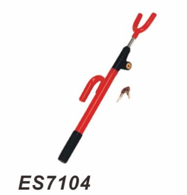 Red Color Car Security Locks Fully Extended Overall Length 26.75 Inch
