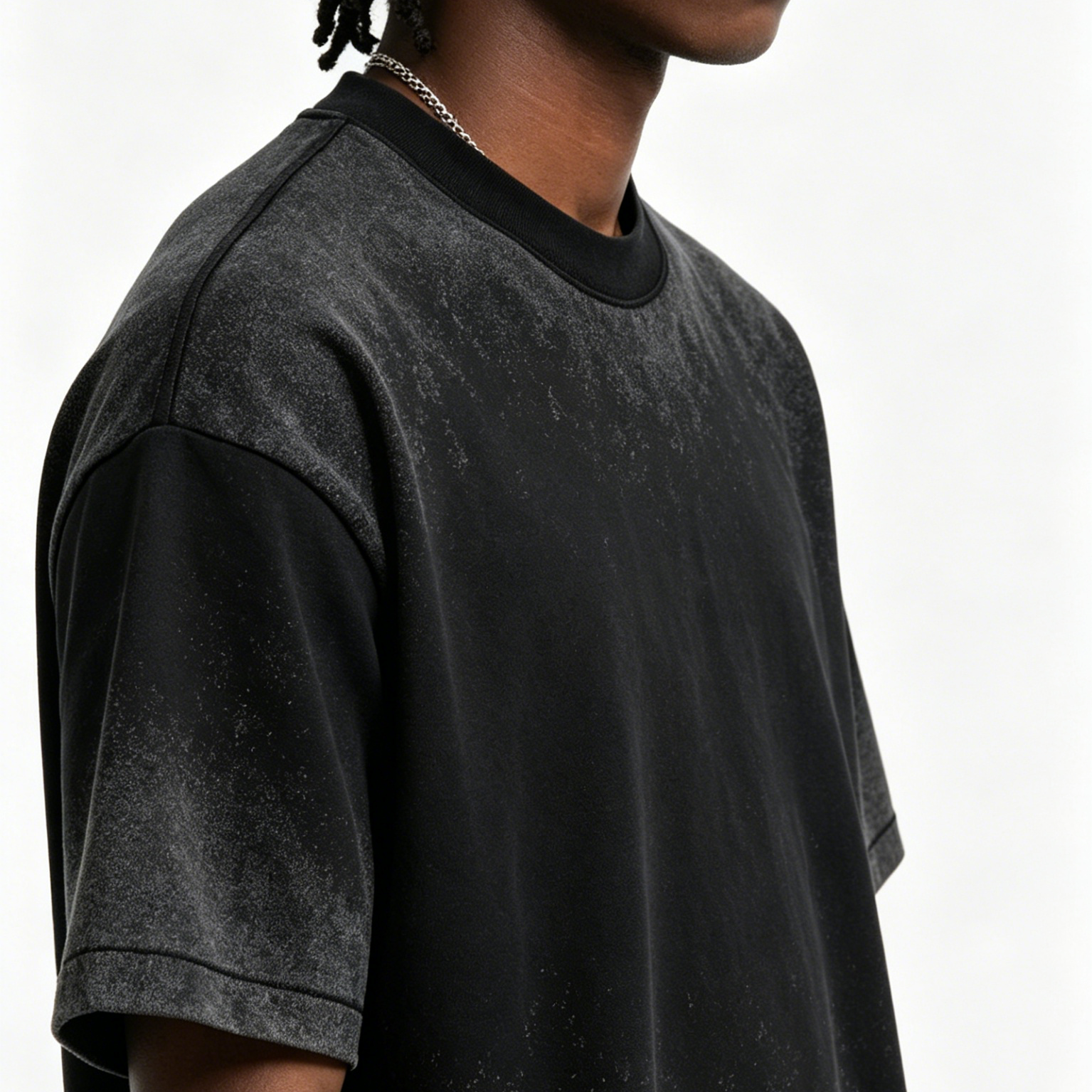 Reverse Dye Custom Heavyweight T Shirt 100% Cotton Heavyweight Cotton T Shirt Plus Size