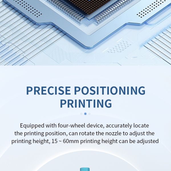 Portable Handheld Tube Printer for Steel Pipe Cement Aluminum Profile Sheet Printing