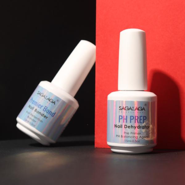 SAGALAGA Best Selling Nail Acid Primer and Nail Prep Dehydrator Private Label Acrylic Nail Bonder Acid Free Primer Bulk