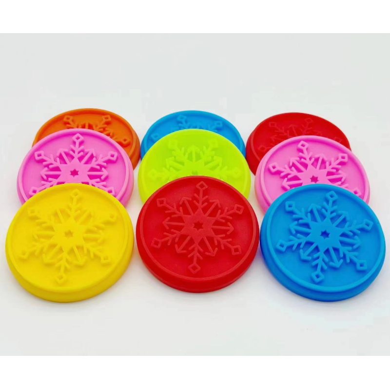 Christmas Baking Decor Tools Food Grade Silicone Wood Cookie Stamps And Biscuit Cutter