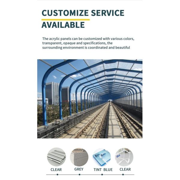 Дорожная акриловая акустическая шумоограничительная панель звукоизоляционная панель жилая зона