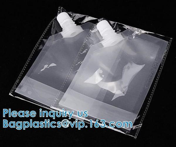 Stand-Up Drink Spout Pouch, Water Bottles Nozzle Bag, Beverage Mouth Bag, Beverage Liquid Juice Milk Coffee