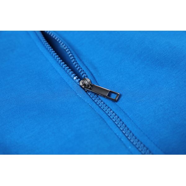 Full Zip Hooded Sweatshirt Unisex 700G Warm Winter Hoodies Solid Color Design