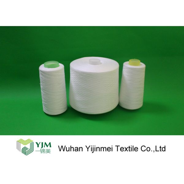 50/2 TFO Raw White Bright Virgin Ring Spun Polyester Yarn For Sewing Thread in Bangladesh