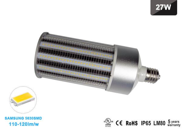27W LED Corn Street Light 180 Degree 90pcs SMD5630 E27 LED Bulb 230V