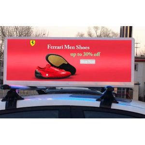 CE/ROHS/FCC/ISO2001 Standard Vehicle LED Screen Perfect for Symbol Display Function