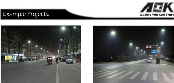 UL TUV SAA Meanwell Driver High Reliable 65W Led Street Light 5 Years Warranty