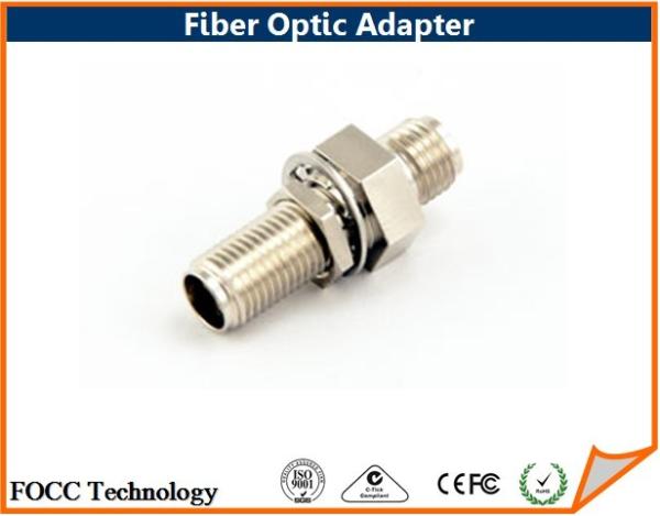 Bare Bulkhead Fiber Optic Mounting Coupler Adapter SMA to SMA Adapter