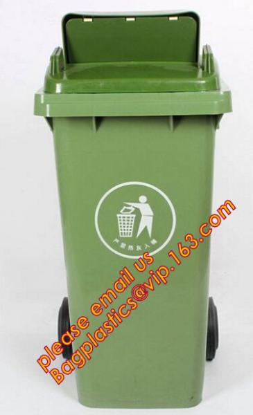 Heavy duty 50L low price dustbin for rubbish/trash bin for sale/movable waste bin, Wall Mounted Can Pino Public Standing
