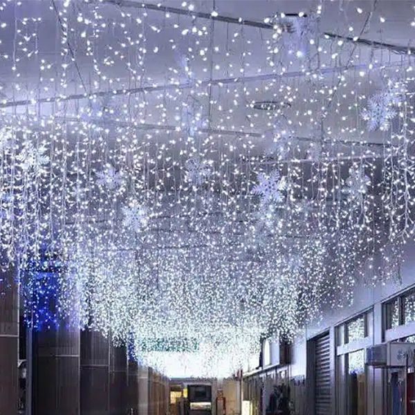 13W 5M LED Ice Bar Lamp Plug-in for Rainproof Festival Light Strings in AC200-240V