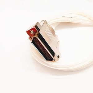 J30J-51ZKL-A3 51-Pin Aerospace Electrical Connector with External Cable Clamp for High Reliability Aviation Applications