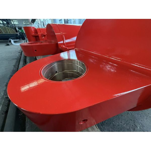 Large Bore ODM OEM Double Acting Cylinder High Tonnage Steel Hard Chrome Plated