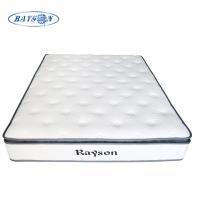 Chochon tricotent le matelas supérieur de système de ressort de Bonnell d'oreiller de tissu