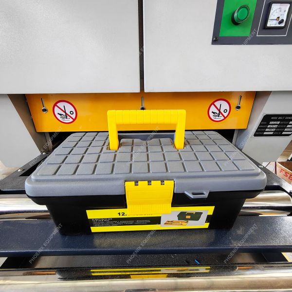 20.25kW Power R-R1000 Heavy Duty Wood Sand Planer Carpentry Wide Belt Sander Board Sanding Machine